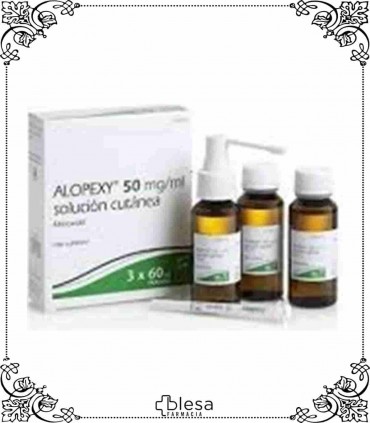 Pierre Fabre alopexy 50 mg/ml solución cutánea 3x60 ml