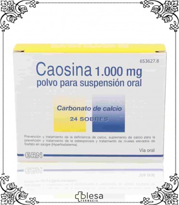 Ern caosina 1.000 mg polvo para suspensión oral 24 sobres