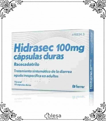 Bioprojet hidrasec 100 mg 10 cápsulas
