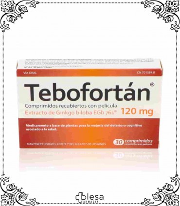 Dr. Willmar tebofortan 120 mg 30 comprimidos