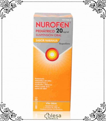 Reckitt Benckiser nurofen pediátrico 20 mg/ml suspensión 200ml