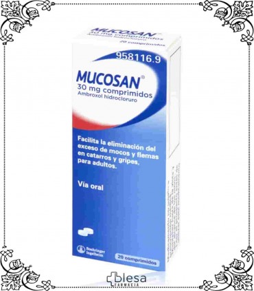 Opella Healthcare mucosan 30 mg 20 comprimidos