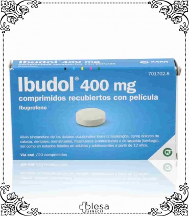 Kern ibudol 400 mg 20 comprimidos
