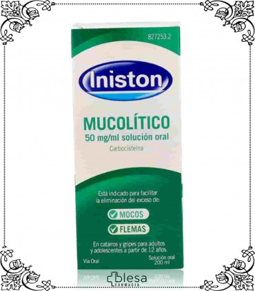 Johnson & Johnson iniston mucolítico 50 mg/ml solución 200 ml