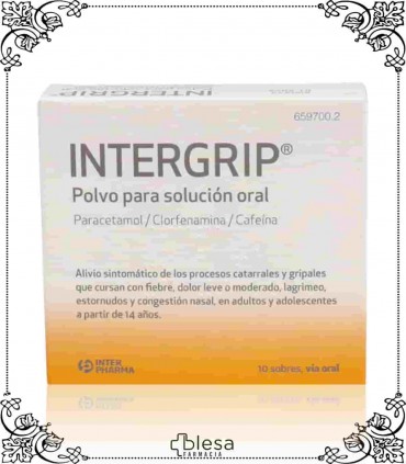 Interpharma intergrip 10 sobres