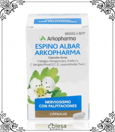 Arkopharma espino albar 84 cápsulas