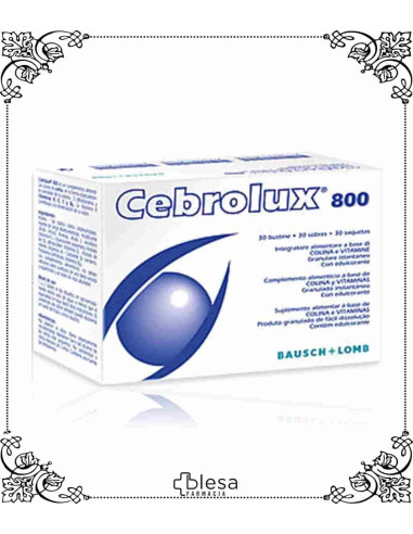 Bausch & Lomb cebrolux 800 30 sobres