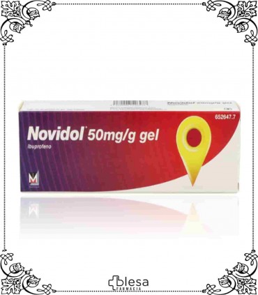 Menarini novidol 50 mg/g gel 60 gr