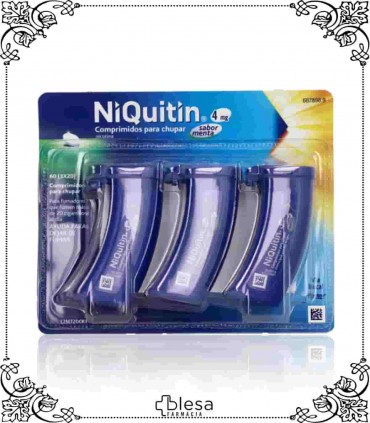 Perrigo niquitin son unos comprimidos utilizados en la terapia sustitutiva de nicotina.