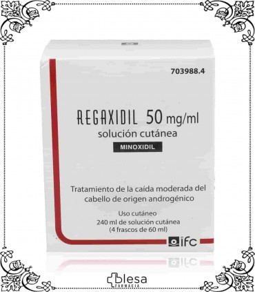 IFC regaxidil 50 mgml 4x60 ml