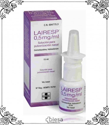 Lainco lairesp 0,5 mgml pulverización nasal 15 ml