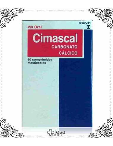 Logogen cimascal 600 mg 60 comprimidos masticables