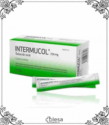 Interpharma intermucol 750 mg 10 sobres