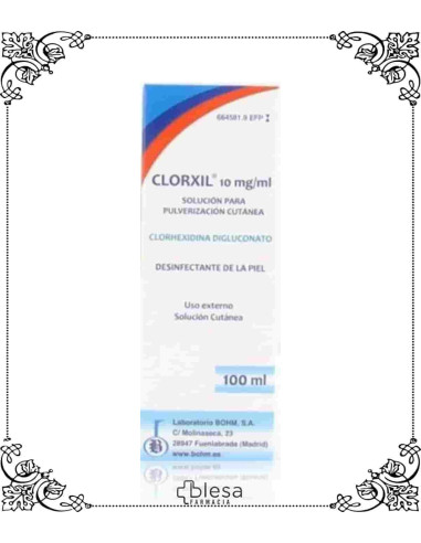 Bohm clorxil 10 mg/ml solución para pulverización cutánea 100 ml