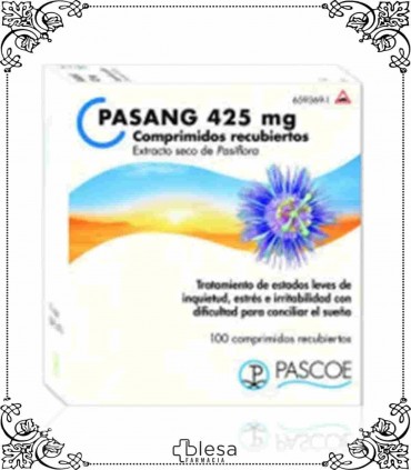 Pascoe Pharmazeutische pasang 425 mg 30 comprimidos