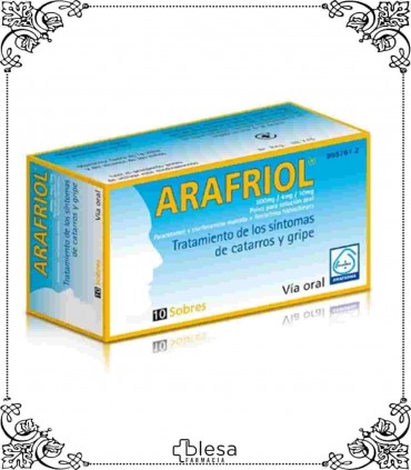 Arafarma arafriol polvo para solución oral 10 sobres