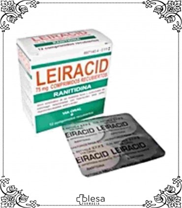 Abalon Pharma leiracid 75 mg 12 comprimidos