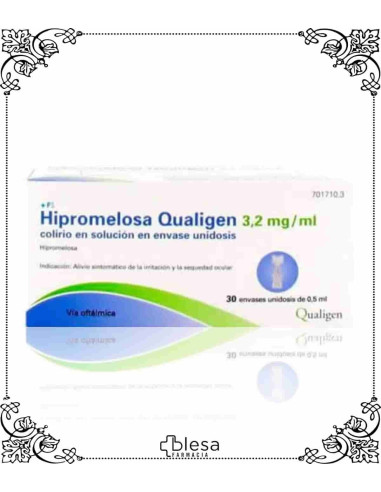 Lesvi hipromelosa 3,2 mg/ml colirio unidosis