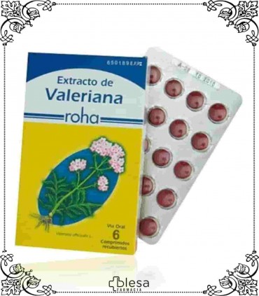 Roha Arzneimittel extracto de valeriana 140 mg 6 comprimidos