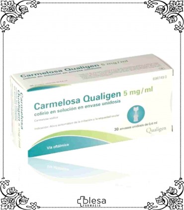 Neuraxpharm carmelosa qualigen 5 mg/ml colirio 30 unidosis