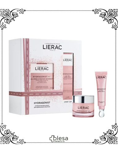 Alès Groupe lierac cofre hydragenist gel-crema 50 ml para hidratar, rellenar y alisar las arrugas de las pieles maduras.