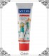 Dentaid vitis junior gel dental 75 ml para la higiene dental diaria de los más pequeños de la casa.