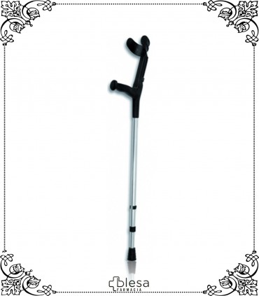 Este bastón cuenta con una estructura robusta de aluminio para mejorar la estabilidad de los usuarios a la hora de caminar.