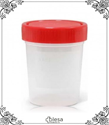 Acofarma acofar frasco de heces contiene una cuchara que favorece la recogida de muestra.