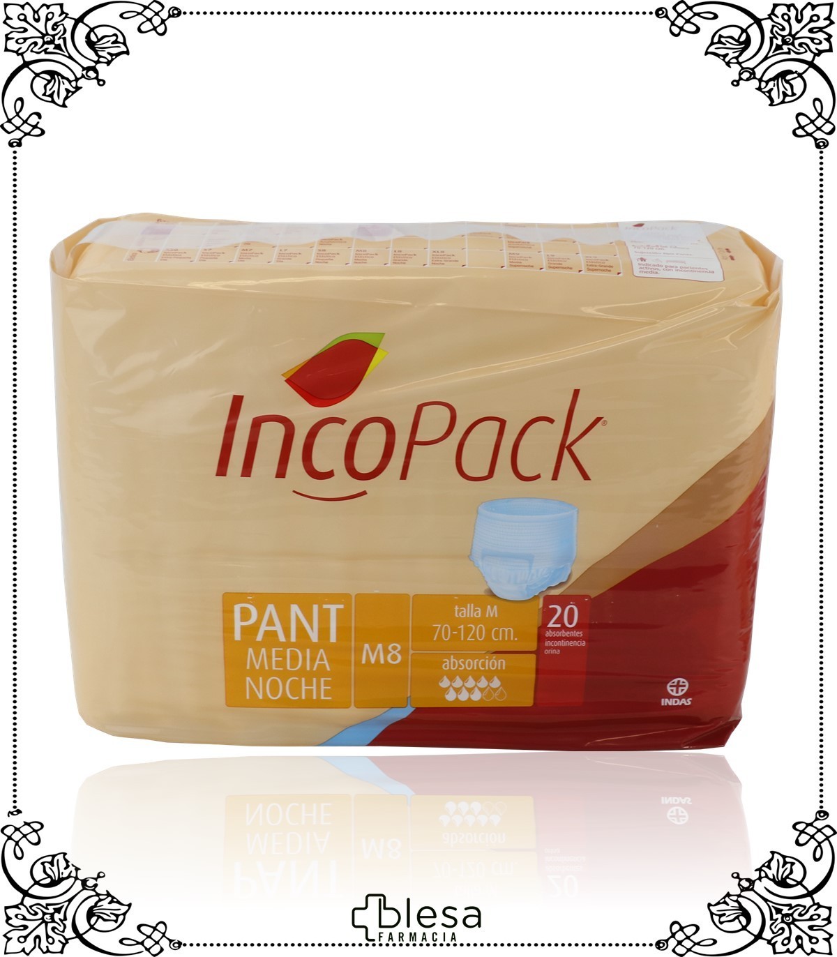 Tipos de absorbentes para incontinencia urinaria