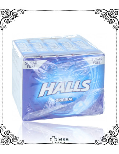 Mondeléz halls caramelos sin azúcar sabor eucalipto 1 unidad