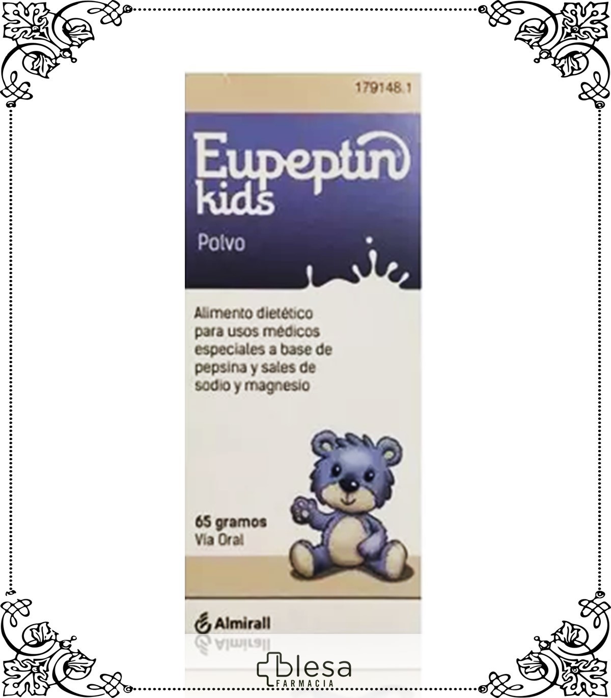 Almirall eupeptin kids polvo 65 gr - Blesa Farmacia