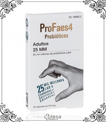 Faes profaes4 adultos 25 mm 30 comprimidos