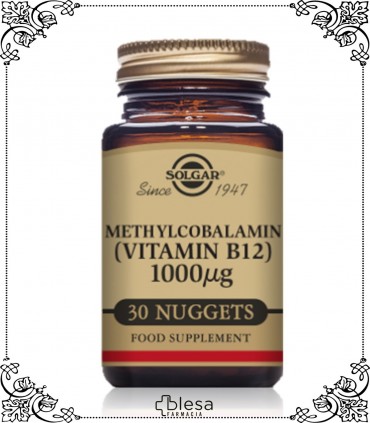 Solgar vitamina B12 1000 μg (metilcobalamina) 30 comprimidos