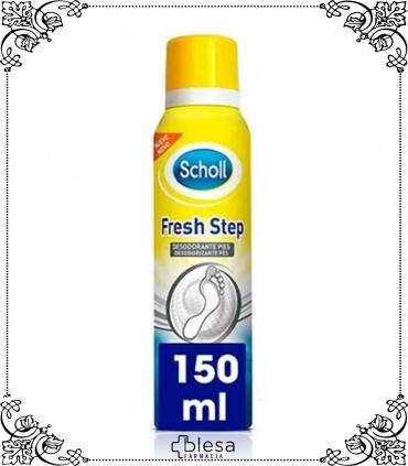 Reckitt Benckiser dr scholl fresh step desodorante de pies 150 ml