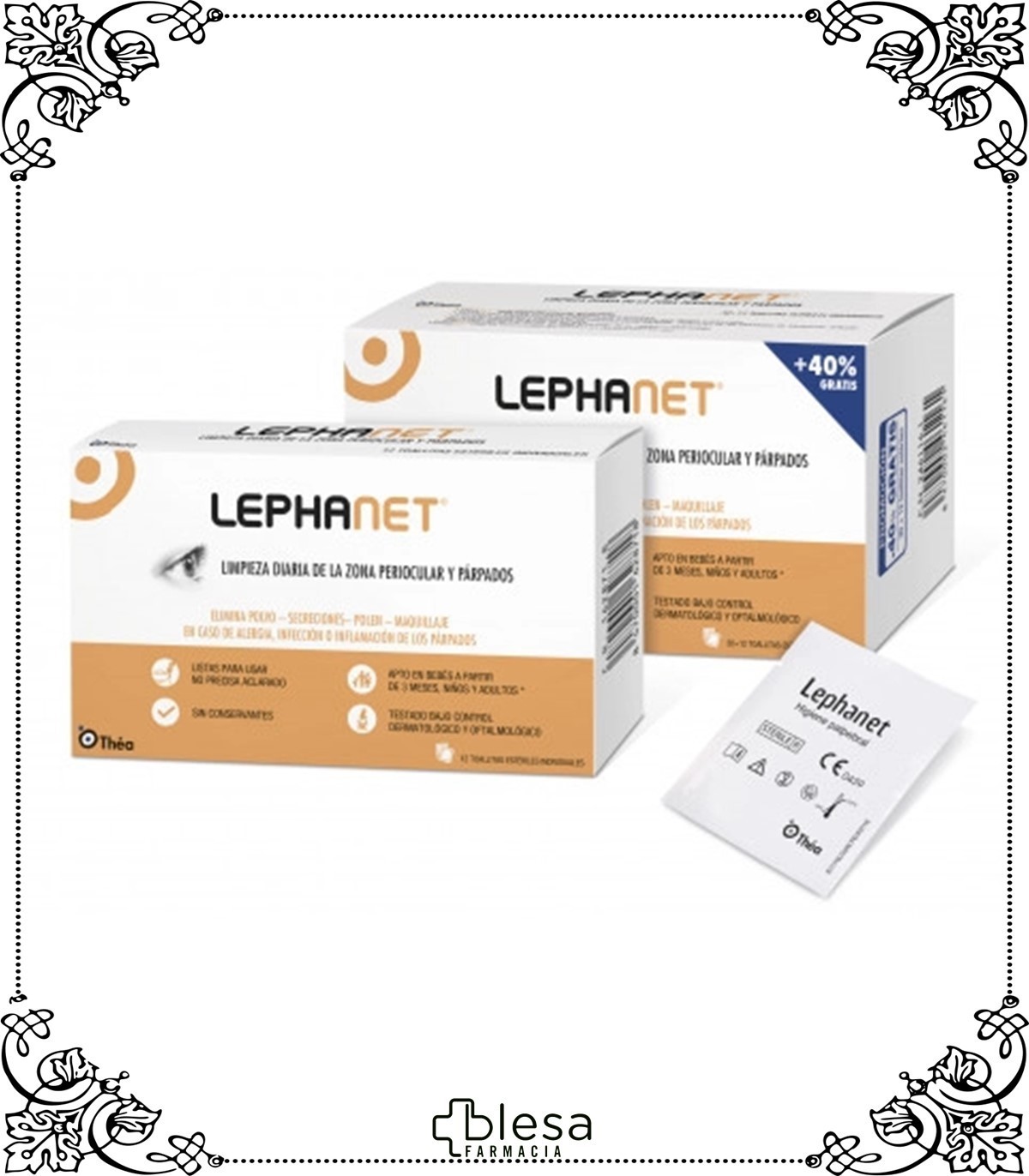 Thea lephanet 30 toallitas - Blesa Farmacia