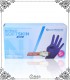 Cosumar guantes de nitrilo azul sin polvo talla S 100 unidades