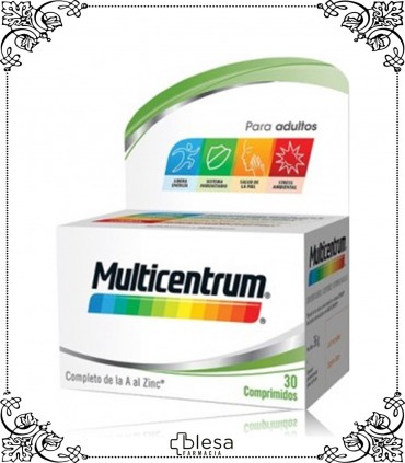 Glaxo Smithkline multicentrum 30 comprimidos